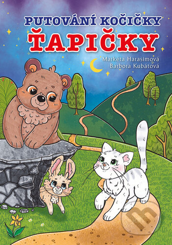 Kniha: Putování kočičky Ťapičky (Markéta Harasimová). Bookmedia, 2023 Kniha: Putování kočičky Ťapičky (Markéta Harasimová). Bookmedia, 2023