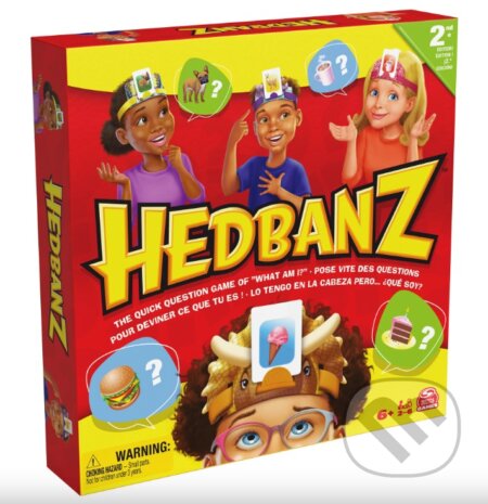 Spoločenská hra: Hedbanz (Spin Master Games). Spin Master Games Spoločenská hra: Hedbanz (Spin Master Games). Spin Master Games