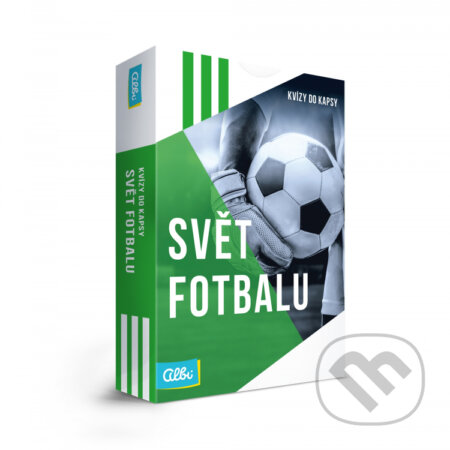 Společenská hra: Kvízy do kapsy - Svět fotbalu (Albi). Albi, 2023 Společenská hra: Kvízy do kapsy - Svět fotbalu (Albi). Albi, 2023