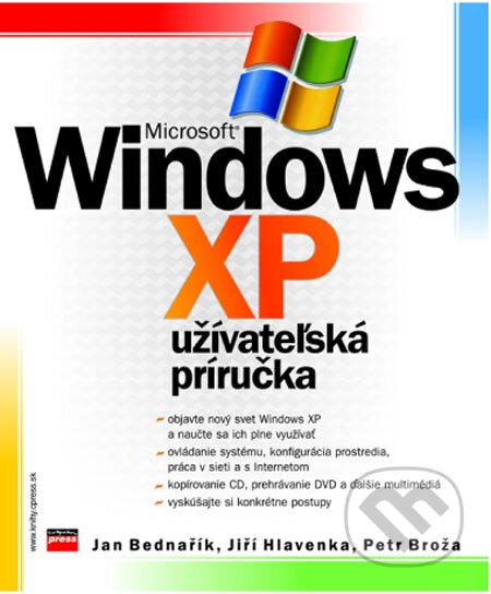 Kniha: Microsoft Windows XP (Jan Bednařík, Jiří Hlavenka a Petr Broža). Computer Press, 2004 Kniha: Microsoft Windows XP (Jan Bednařík, Jiří Hlavenka a Petr Broža). Computer Press, 2004