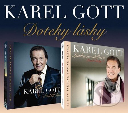 Hudobné CD: Karel Gott: Doteky lásky (Supraphon). Supraphon, 2016 Hudobné CD: Karel Gott: Doteky lásky (Supraphon). Supraphon, 2016