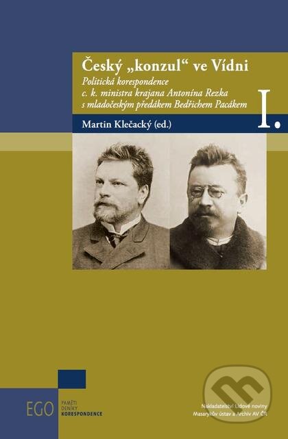 Kniha: Český „konzul“ ve Vídni (Martin Klečacký). Nakladatelství Lidové noviny, 2016 Kniha: Český „konzul“ ve Vídni (Martin Klečacký). Nakladatelství Lidové noviny, 2016