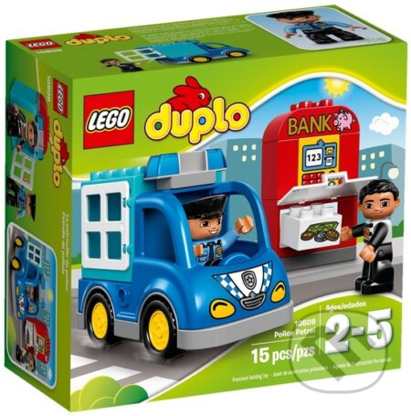 LEGO DUPLO Town 10809 Policajná hliadka, LEGO, 2016