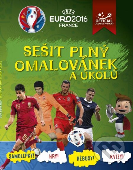 Kniha: EURO 2016: Sešit plný omalovánek a úkolů (CPRESS). CPRESS, 2016 Kniha: EURO 2016: Sešit plný omalovánek a úkolů (CPRESS). CPRESS, 2016