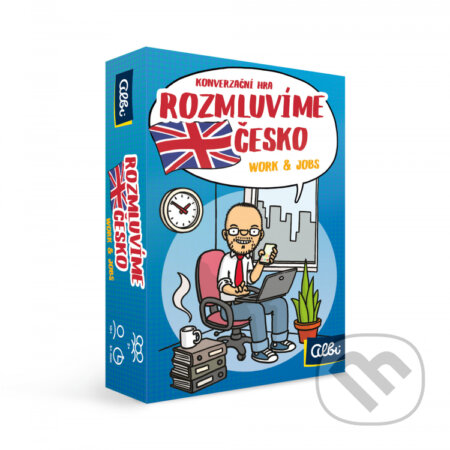 Společenská hra: Rozmluvíme Česko - Work & Jobs (Albi). Albi, 2023 Společenská hra: Rozmluvíme Česko - Work & Jobs (Albi). Albi, 2023