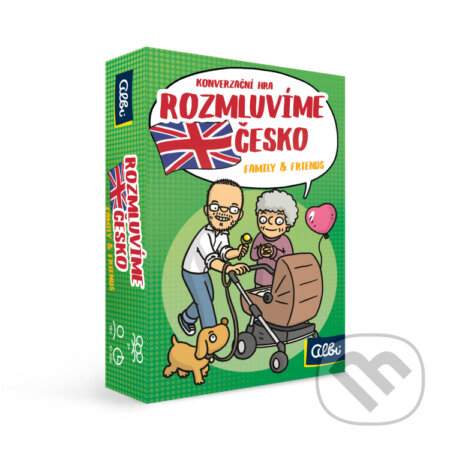 Společenská hra: Rozmluvíme Česko - Family & Friends (Albi). Albi, 2023 Společenská hra: Rozmluvíme Česko - Family & Friends (Albi). Albi, 2023