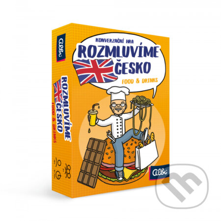 Spoločenská hra: Rozmluvíme Česko - Food & Drinks (Albi). Albi, 2023 Spoločenská hra: Rozmluvíme Česko - Food & Drinks (Albi). Albi, 2023