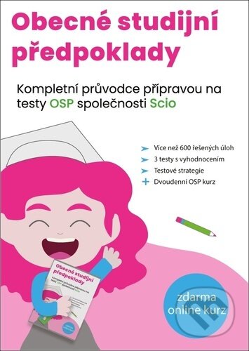 Kniha: Obecné studijní předpoklady (Matěj Vitouch, Kateřina Šanderová a Kristýna Melicharová). Scholastik, 2023 Kniha: Obecné studijní předpoklady (Matěj Vitouch, Kateřina Šanderová a Kristýna Melicharová). Scholastik, 2023