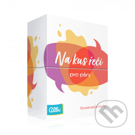 Společenská hra: Na kus řeči - Pro páry (Albi). Albi, 2023 Společenská hra: Na kus řeči - Pro páry (Albi). Albi, 2023