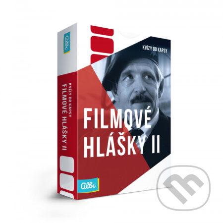Společenská hra: Kvízy do kapsy - Filmové hlášky II (Albi). Albi, 2023 Společenská hra: Kvízy do kapsy - Filmové hlášky II (Albi). Albi, 2023