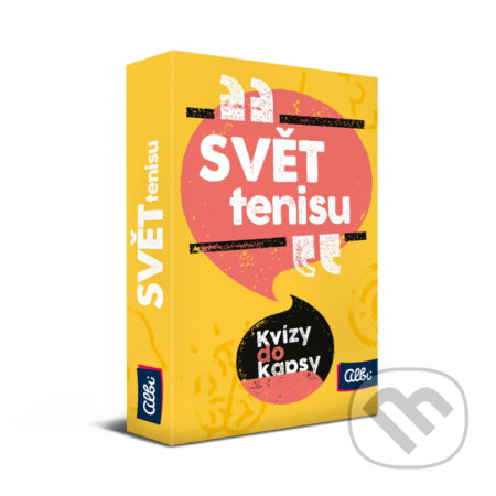 Společenská hra: Kvízy do kapsy - Svět tenisu (Albi). Albi, 2023 Společenská hra: Kvízy do kapsy - Svět tenisu (Albi). Albi, 2023