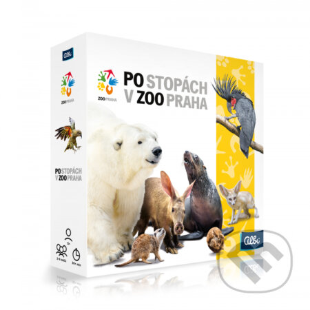 Společenská hra: Po stopách v ZOO Praha (Albi). Albi, 2023 Společenská hra: Po stopách v ZOO Praha (Albi). Albi, 2023