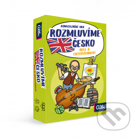 Společenská hra: Rozmluvíme Česko - Arts & Entertainment (Albi). Albi, 2023 Společenská hra: Rozmluvíme Česko - Arts & Entertainment (Albi). Albi, 2023