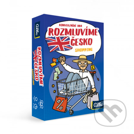 Společenská hra: Rozmluvíme Česko - Shopping (Albi). Albi, 2023 Společenská hra: Rozmluvíme Česko - Shopping (Albi). Albi, 2023