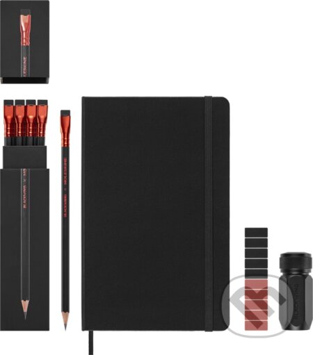 Moleskine - kreatívna sada Moleskine X Blackwing (Moleskine). Moleskine, 2023 Moleskine - kreatívna sada Moleskine X Blackwing (Moleskine). Moleskine, 2023