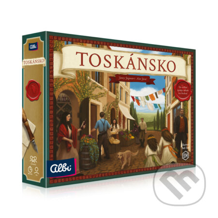 Spoločenská hra: Vinohrad: Toskánsko (Albi). Albi, 2023 Spoločenská hra: Vinohrad: Toskánsko (Albi). Albi, 2023