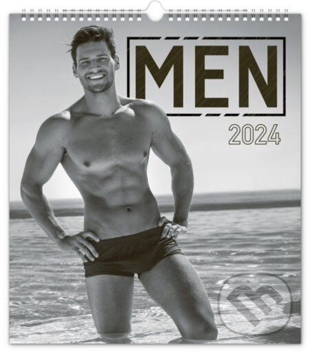 Nástěnný kalendář Men 2024, Notique, 2023