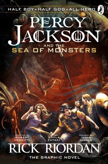 E-kniha: Percy Jackson and The Sea of Monsters (Rick Riordan). Penguin Books, 2014 E-kniha: Percy Jackson and The Sea of Monsters (Rick Riordan). Penguin Books, 2014