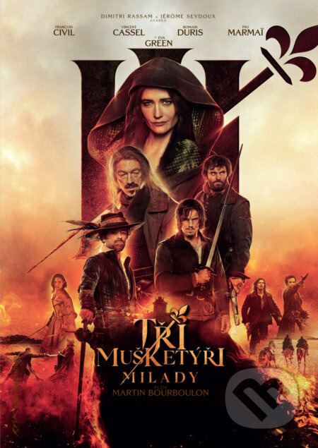 Film: Tři mušketýři: Milady (Martin Bourboulon) (DVD). Magicbox, 2024 Film: Tři mušketýři: Milady (Martin Bourboulon) (DVD). Magicbox, 2024
