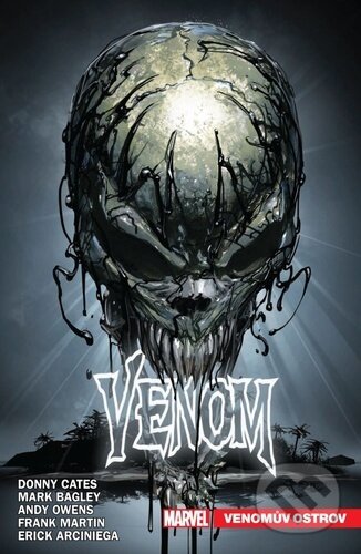Kniha: Venom 5 - Venomův ostrov (Donny Cates). Crew, 2023 Kniha: Venom 5 - Venomův ostrov (Donny Cates). Crew, 2023