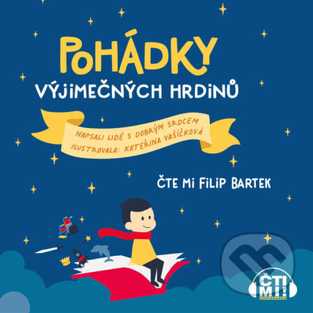 Audiokniha: Pohádky výjimečných hrdinů (Mariana Andltová). Čti mi!, 2023 Audiokniha: Pohádky výjimečných hrdinů (Mariana Andltová). Čti mi!, 2023