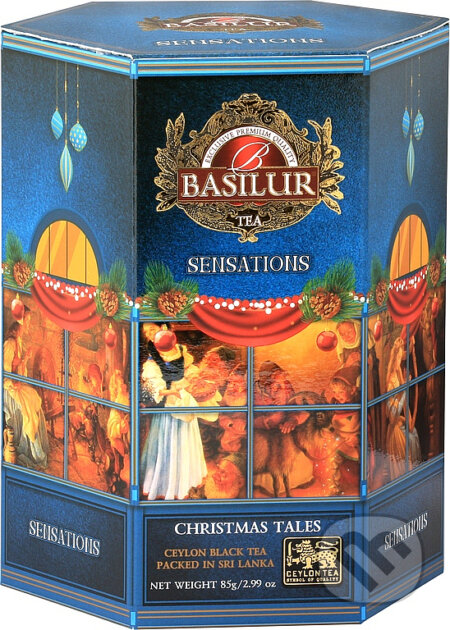 BASILUR Sensations Christmas Tales papier 85g, Bio - Racio, 2023
