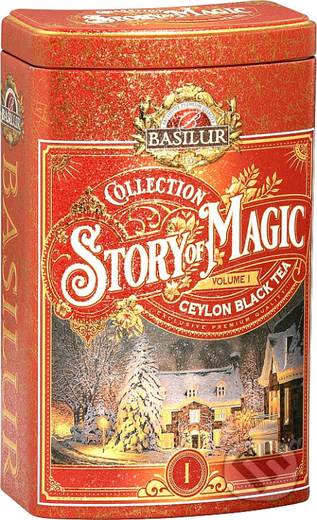 Kávy a čaje: BASILUR Story of Magic Vol. I plech 85g (Bio - Racio). Bio - Racio, 2023 Kávy a čaje: BASILUR Story of Magic Vol. I plech 85g (Bio - Racio). Bio - Racio, 2023