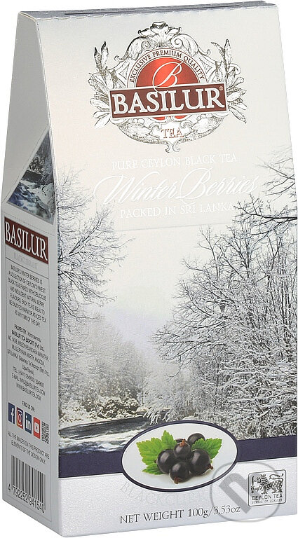 Kávy a čaje: BASILUR Winter Berries Blackcurrant papier 100g (Bio - Racio). Bio - Racio, 2023 Kávy a čaje: BASILUR Winter Berries Blackcurrant papier 100g (Bio - Racio). Bio - Racio, 2023