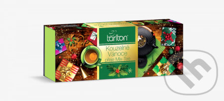 Kávy a čaje: TARLTON Assortment 5 Green Tea Vianoce 100x2g (Bio - Racio). Bio - Racio, 2023 Kávy a čaje: TARLTON Assortment 5 Green Tea Vianoce 100x2g (Bio - Racio). Bio - Racio, 2023