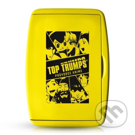 Spoločenská hra: Top Trumps Guide to Anime CZ (Winning Moves). Winning Moves, 2023 Spoločenská hra: Top Trumps Guide to Anime CZ (Winning Moves). Winning Moves, 2023