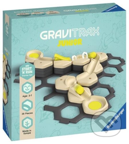 Spoločenská hra: GraviTrax Junior Štartovacia sada Štart (Ravensburger). Ravensburger, 2023 Spoločenská hra: GraviTrax Junior Štartovacia sada Štart (Ravensburger). Ravensburger, 2023