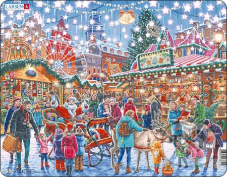 Puzzle: Christmas Market (EA3) (Larsen). Larsen Puzzle: Christmas Market (EA3) (Larsen). Larsen