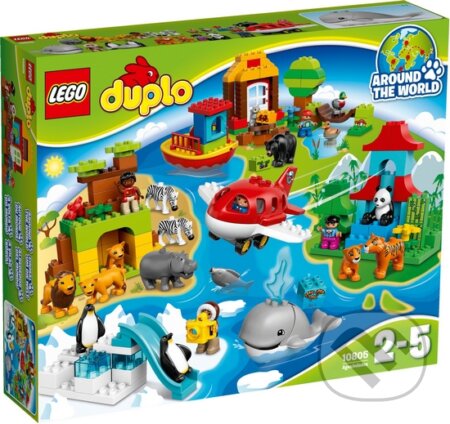 Spoločenská hra: LEGO DUPLO Town 10805 Cesta okolo sveta (LEGO). LEGO, 2016 Spoločenská hra: LEGO DUPLO Town 10805 Cesta okolo sveta (LEGO). LEGO, 2016