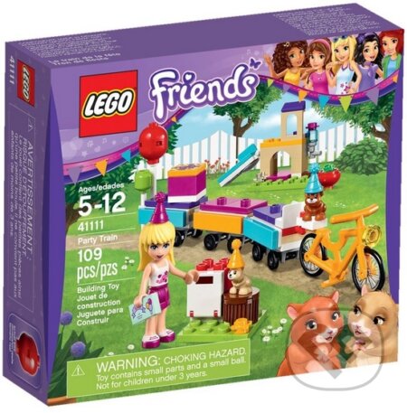 Spoločenská hra: LEGO Friends 41111 Vlak na oslavy (LEGO). LEGO, 2016 Spoločenská hra: LEGO Friends 41111 Vlak na oslavy (LEGO). LEGO, 2016