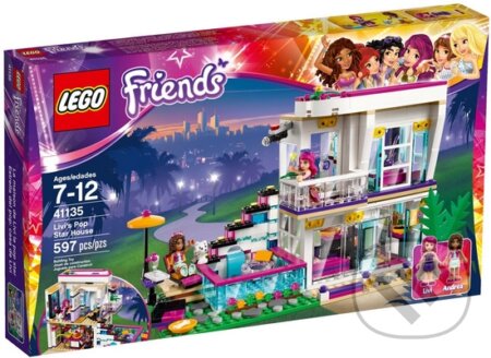 Spoločenská hra: LEGO Friends 41135 Livi a jej dom popovej hviezdy (LEGO). LEGO, 2016 Spoločenská hra: LEGO Friends 41135 Livi a jej dom popovej hviezdy (LEGO). LEGO, 2016