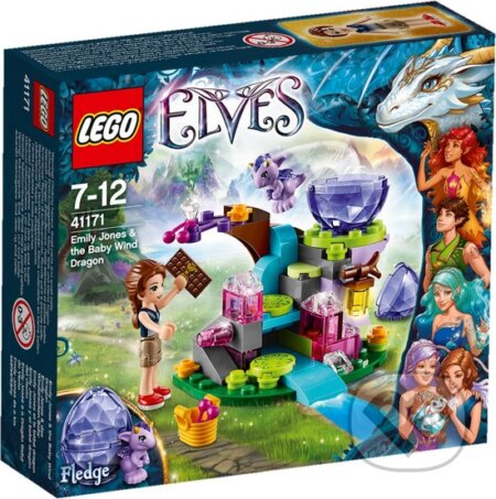 Spoločenská hra: LEGO Elves 41171 Emily Jonesová a mláďa veterného draka (LEGO). LEGO, 2016 Spoločenská hra: LEGO Elves 41171 Emily Jonesová a mláďa veterného draka (LEGO). LEGO, 2016