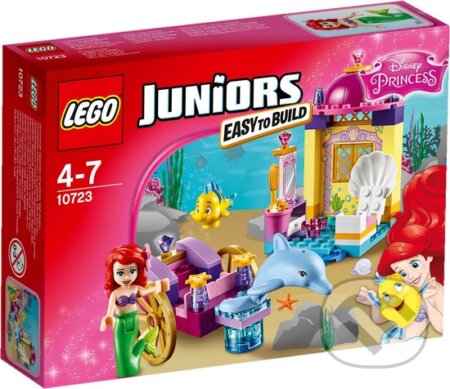 LEGO Juniors 10723 Disney Princess Arielin delfínom ťahaný kočiar, LEGO, 2016