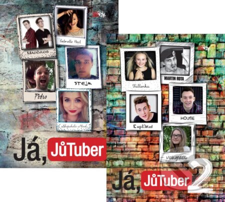 Kniha: Já, JůTuber + Já, JůTuber 2 (kolekce) (CooBoo CZ). CooBoo CZ, 2016 Kniha: Já, JůTuber + Já, JůTuber 2 (kolekce) (CooBoo CZ). CooBoo CZ, 2016