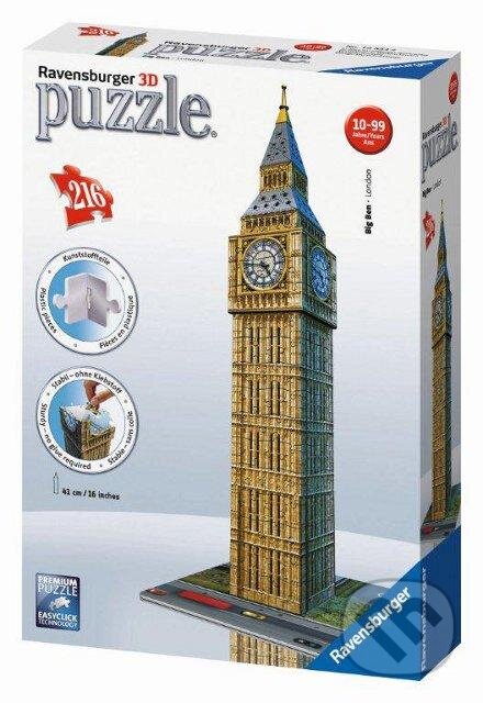 Puzzle: Big Ben 3D (Ravensburger). Ravensburger Puzzle: Big Ben 3D (Ravensburger). Ravensburger