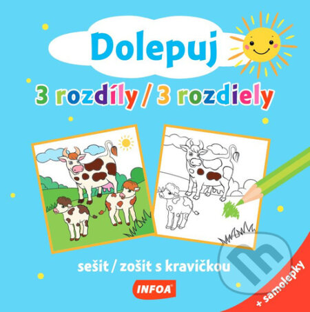Kniha: Dolepuj 3 rozdíly/3 rozdiely (INFOA). INFOA, 2023 Kniha: Dolepuj 3 rozdíly/3 rozdiely (INFOA). INFOA, 2023