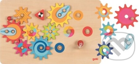 Spoločenská hra: Velká hra s ozubenými kolečky (Goki). Goki, 2023 Spoločenská hra: Velká hra s ozubenými kolečky (Goki). Goki, 2023