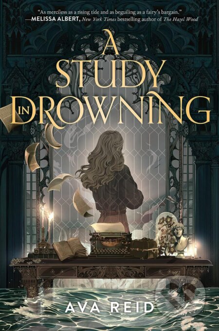 Kniha: A Study in Drowning (Ava Reid). HarperTeen, 2023 Kniha: A Study in Drowning (Ava Reid). HarperTeen, 2023