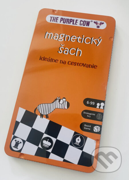 Spoločenská hra: Magnetický šach (The Purple Cow). Lauko Promotion, 2023 Spoločenská hra: Magnetický šach (The Purple Cow). Lauko Promotion, 2023
