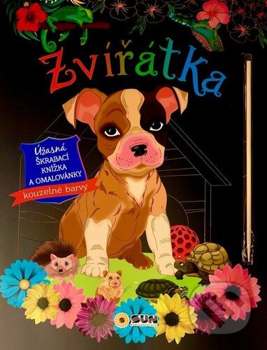Zvířátka - Úžasná škrábací knižka a omalovánky (SUN). SUN, 2023 Zvířátka - Úžasná škrábací knižka a omalovánky (SUN). SUN, 2023