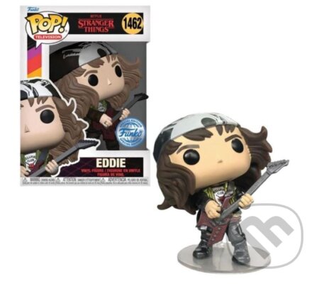 Funko POP TV: Stranger Things - Hunter Eddie w/Guitar (exclusive special edition) (Funko). Funko, 2023 Funko POP TV: Stranger Things - Hunter Eddie w/Guitar (exclusive special edition) (Funko). Funko, 2023