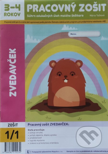 Kniha: Zvedavček (Mária Tašková). Maquita, 2023 Kniha: Zvedavček (Mária Tašková). Maquita, 2023