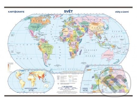 Kniha: Svět Státy a území (Kartografie Praha). Kartografie Praha, 2023 Kniha: Svět Státy a území (Kartografie Praha). Kartografie Praha, 2023