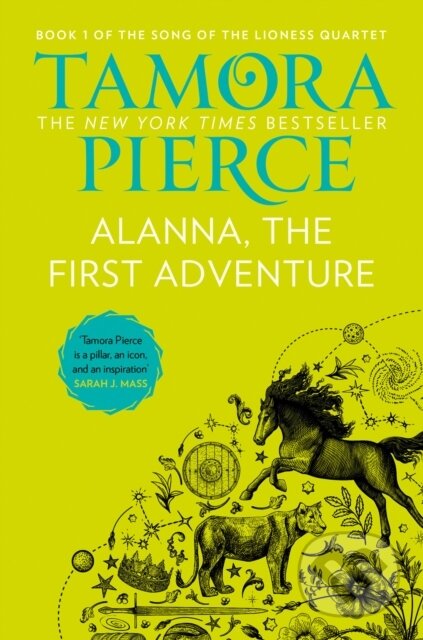 Kniha: Alanna, The First Adventure (Tamora Pierce). HarperCollins, 2024 Kniha: Alanna, The First Adventure (Tamora Pierce). HarperCollins, 2024