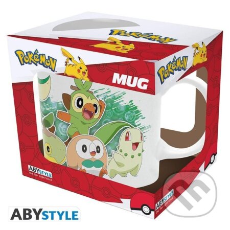 Pokémon Hrnček keramický 320 ml - Grass Partners (ABYstyle). ABYstyle, 2023 Pokémon Hrnček keramický 320 ml - Grass Partners (ABYstyle). ABYstyle, 2023