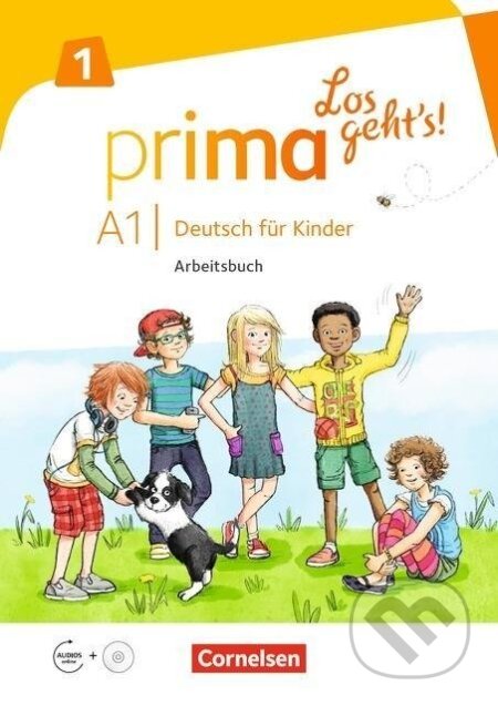 Kniha: Prima - Los geht's! Band 1 A1 - Arbeitsbuch mit Audio-CD und Stickerbogen (Luiza Ciepielewska-Kaczmarek). Cornelsen Verlag Kniha: Prima - Los geht's! Band 1 A1 - Arbeitsbuch mit Audio-CD und Stickerbogen (Luiza Ciepielewska-Kaczmarek). Cornelsen Verlag